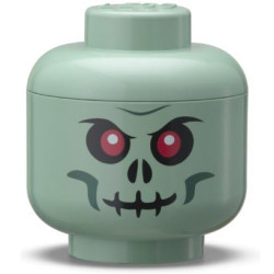 Portaoggetti room copenhagen/lego testa scheletro 10.5x12.3x10.8cm