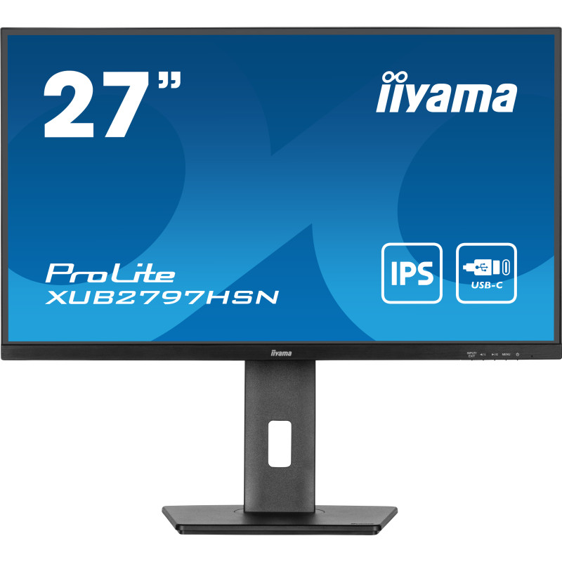 Monitor led 27'' ips iiyama prolite fullhd 1920x1080p/1ms/classe