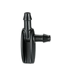 Raccordo angolo 1/4 pz.10 micro 91143 claber [claber ]