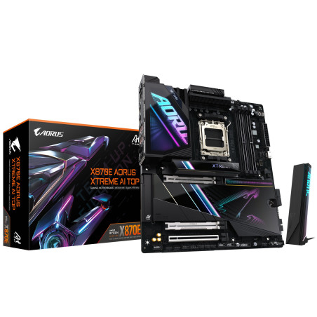 Scheda madre gigabyte ga-x870e a xtreme ai top am5 atx ddr5 nero