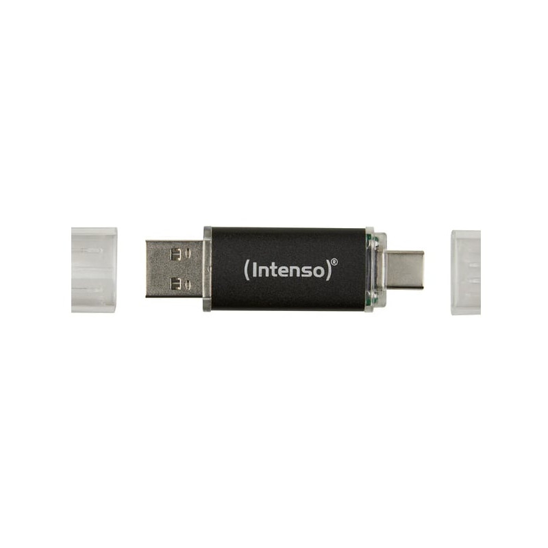Pen drive 512gb intenso twist line usb stick 3.2 usb-c e usb-a