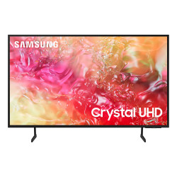 Tv led 50" samsung crystal 4k ultra hd smart tv classe g/nero