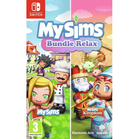 Videogioco nintendo switch - my sims bundle relax