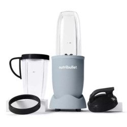 Frullatore nutribullet pro nb907masl 710ml+946ml 900w vetro blu opaco/grigio