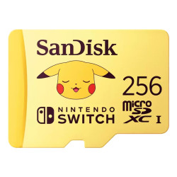 256gb scheda microsdxc sandisk 100 mb/s giallo