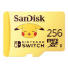 256gb scheda microsdxc sandisk 100 mb/s giallo