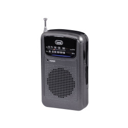 Radio portatile trevi radiolina ra 710 grigio