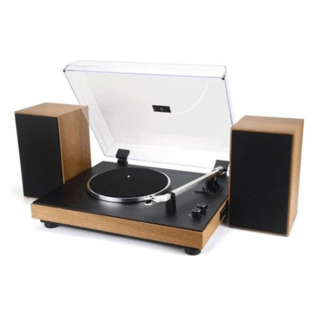 Giradischi majestic tt54wd vintage e/in vinile 33-45giri/altoparlanti
