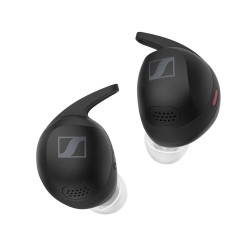 Auricolari sennheiser momentum sport wireless/bluetooth nero