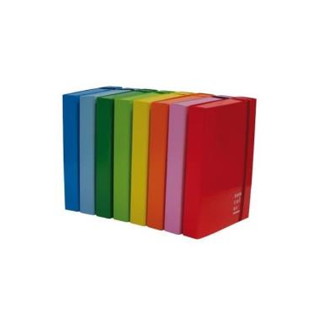 Scatola portadocumenti brefiocart 25x35cm giallo [0221302gi]