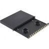 Cassetto fibra ottica panduit 1u 24porte nero [fd1w24budlcz]