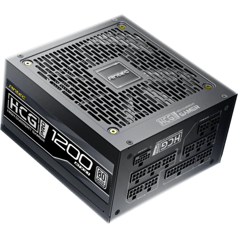 Alimentatore 1200w antec hcg 1200 pro p ec atx3.1 80+ platilium nero