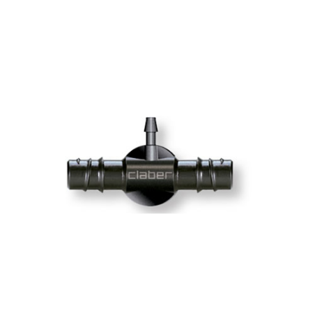 Raccordo tre vie 1/2-1/4 pz. 2 micro 91073 claber [claber ]