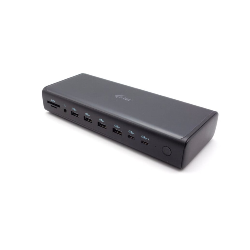 Docking station i-tec universal 6x 4k 240w usb 3.2 tipo c nero