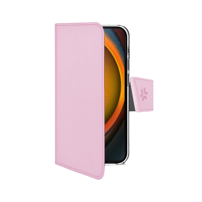 Custodia celly wally per iphone 16 rosa [wally1078pk]