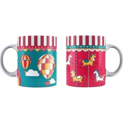 Set di tazze bialetti winter wonderland ngd24006 mug natale in ceramica