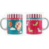 Set di tazze bialetti winter wonderland ngd24006 mug natale in ceramica