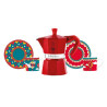 Set caffettiera bialetti winter wonderland caffettiera moka express