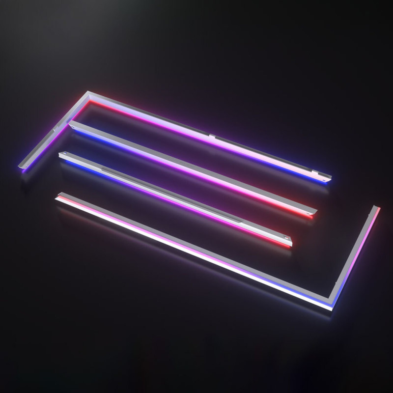 Kit drgb phanteks nv7 premium + power-hub bianco