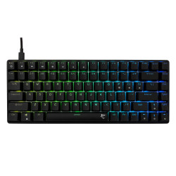 Tastiera white shark gaming hamachi con retroilluminazione led rgb