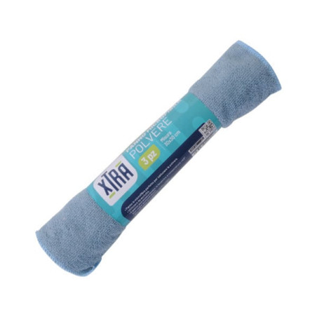 Panno microfibra xtra 12020 multiuso 30x30cm blu 3pz