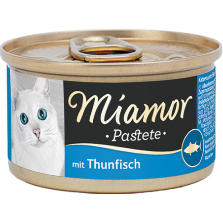 Alimento umido miamor torta pate' di tonno 85g