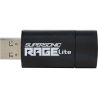 Pendrive 512gb patriot rage lite 120mb/s usb3.2 retrattile nero [pef512grlb32u]