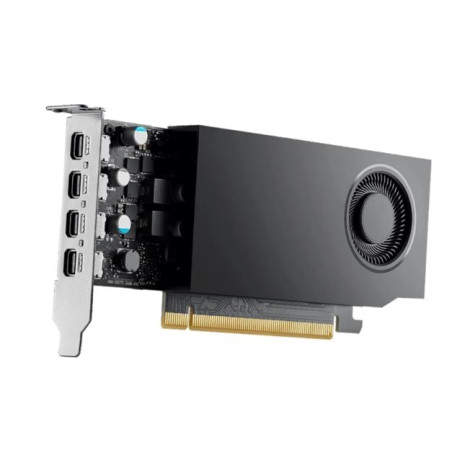 Scheda video nvidia pny rtx a400 4gb gddr6 64bit low profile nero