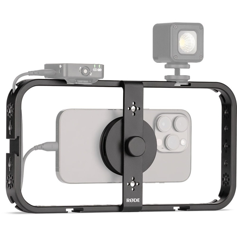 Gabbia stabilizzatore rode magnetic per smartphone 1/4 3/8''