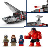 Lego marvel super heroescapitan america vs red hulk multicolore [76292]