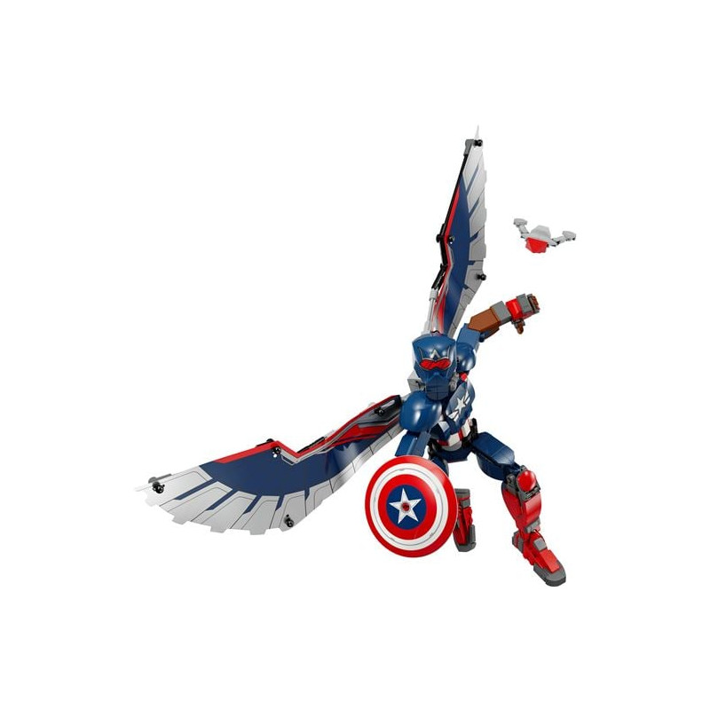 Lego marvel super heroes capitan america multicolore [76296]