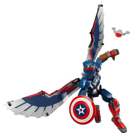 Lego marvel super heroes capitan america multicolore [76296]