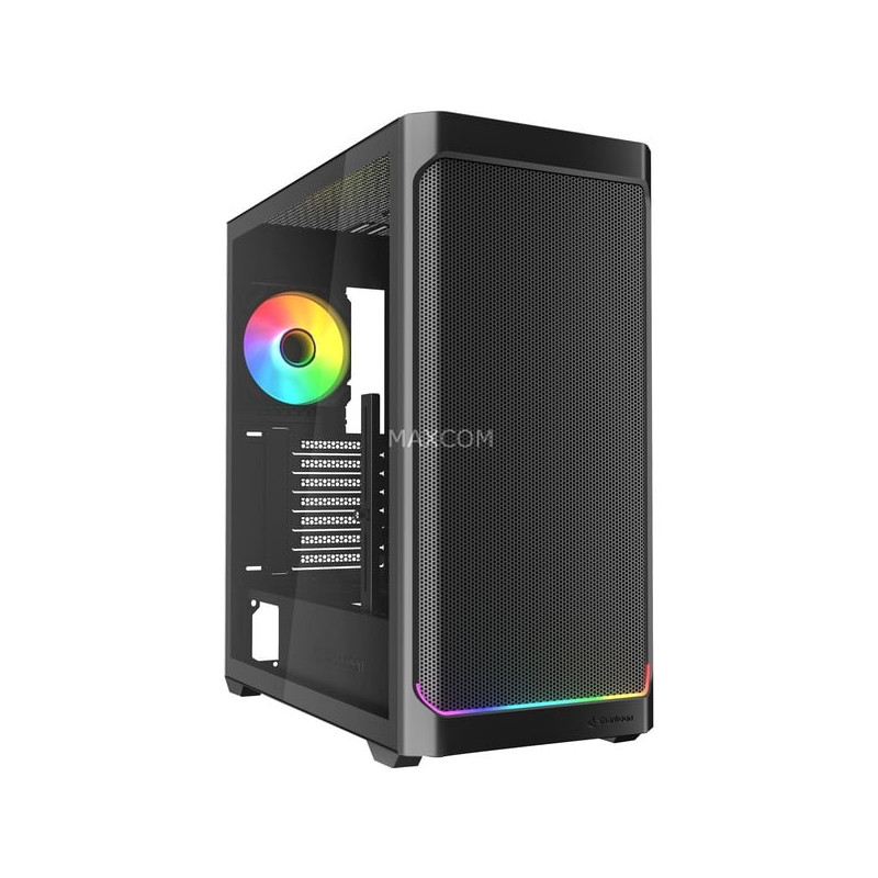 Case sharkoon ak4w rgb midi tower atx nero [4044951041664]