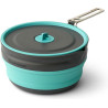 Pentola sea to summit frontier pieghevole 2.2l verde/grigio [ack025021-390201]