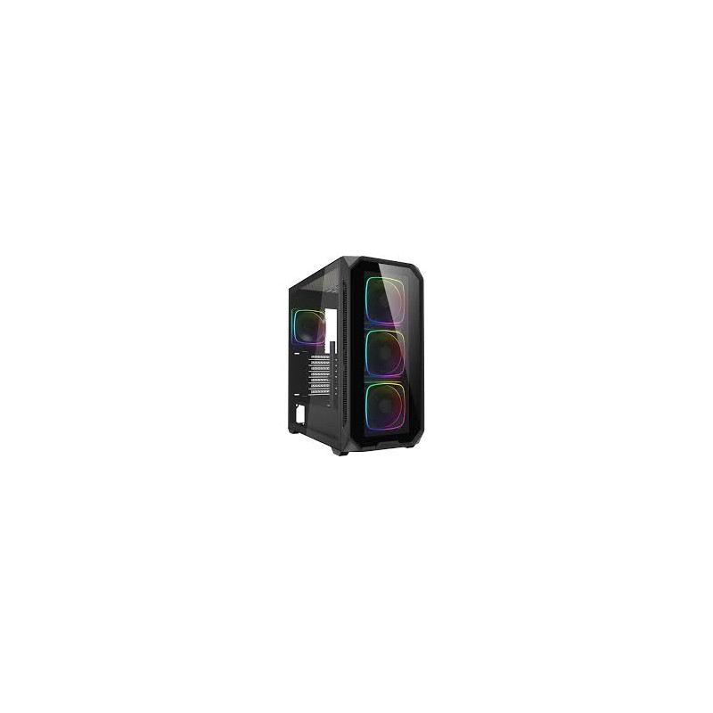 Case sharkoon ak5g rgb midi tower atx nero [4044951041831]