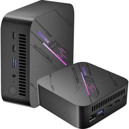 Barebone blackview mp100 r7-5825u/32gb/1tb ssd/w11p/nero [mp100-bk/bv/v6]