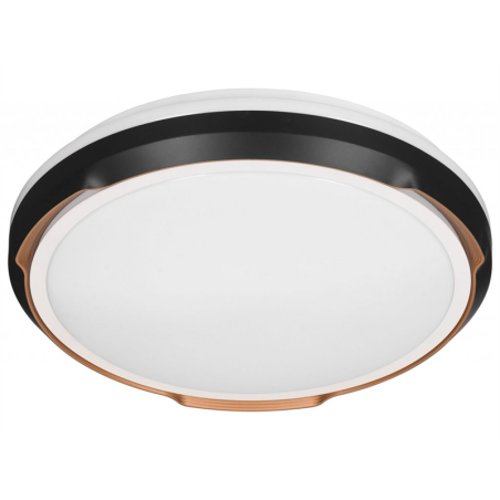 Plafoniera led activejet 24w nero/bianco/rame [aje-petrus 24w]