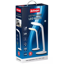 Lampada da scrivania led activejet 12w bianco [aje-leo]