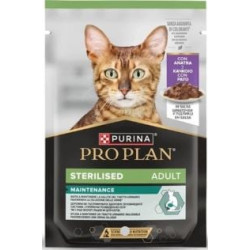 Mangime umido purina nestle pro plan sterilizzato con anatra in salsa