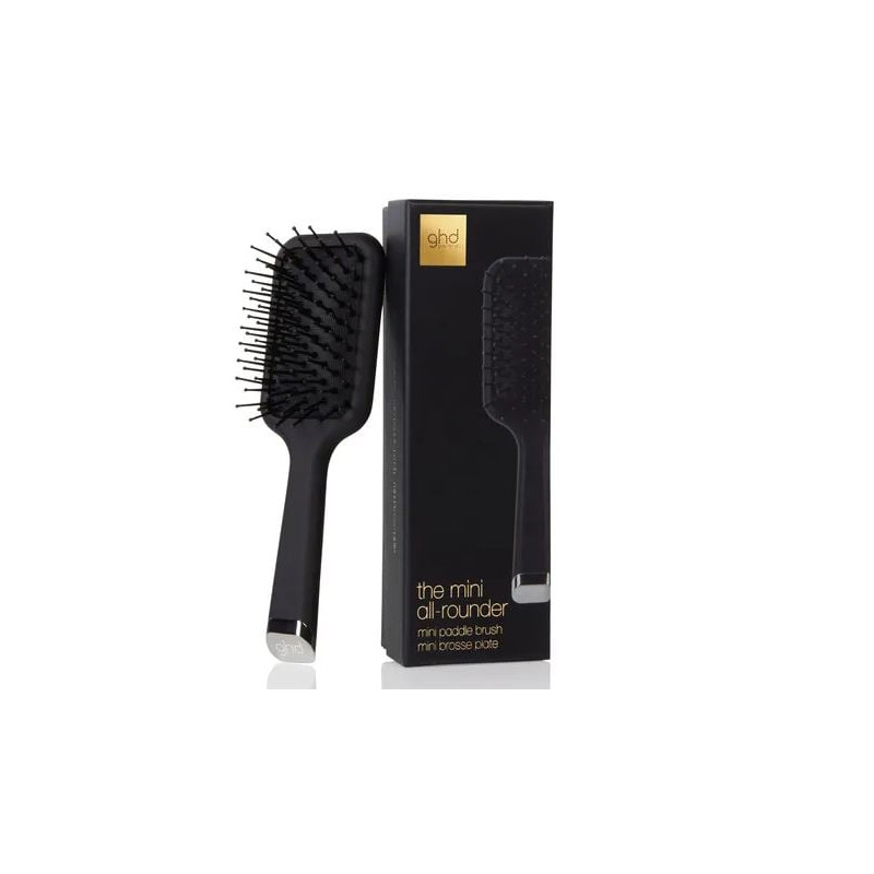 Mini spazzola di ghd unisex per capelli nero [99350164194]