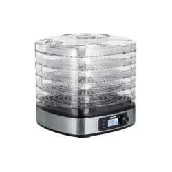 Disidratatore mpm msg-12 con 5 rack per funghi e frutta grigio