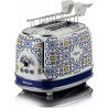 Tostapane ariete 1550c capri 2 fette 810w blu/multicolore
