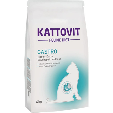 Cibo secco kattovit gastro adult vegetable per gatti 4kg