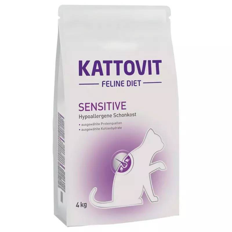 Cibo secco kattovit sensitive per gatti 4kg