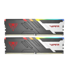 Ram dimm ddr5 2x16gb patriot viper venom rgb 6000mhz cl30 1.35v grigio/nero