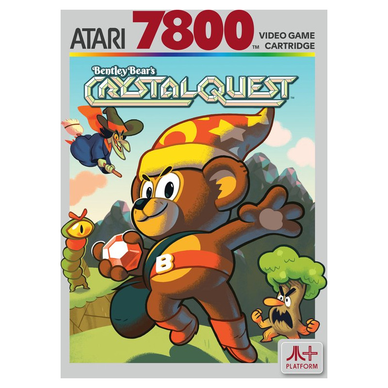 Cartuccia di gioco atari retro games ltd bentley bear's crystal