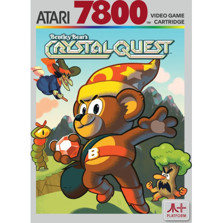 Cartuccia di gioco atari retro games ltd bentley bear's crystal