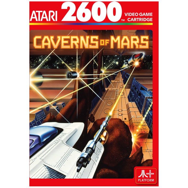Cartuccia di gioco atari retro games ltd caverns of mars atari 7600+