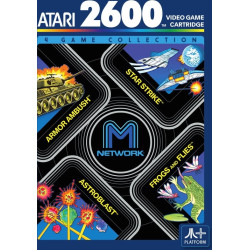 Cartuccia di giochi atari retro games ltd m-network collection