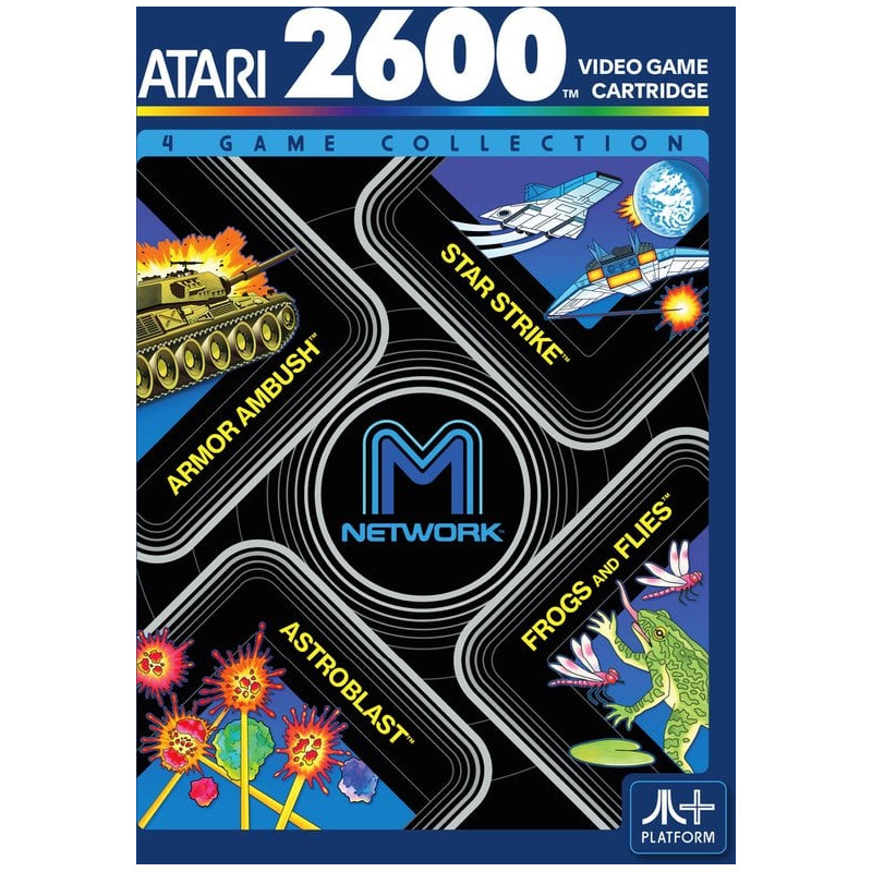Cartuccia di giochi atari retro games ltd m-network collection